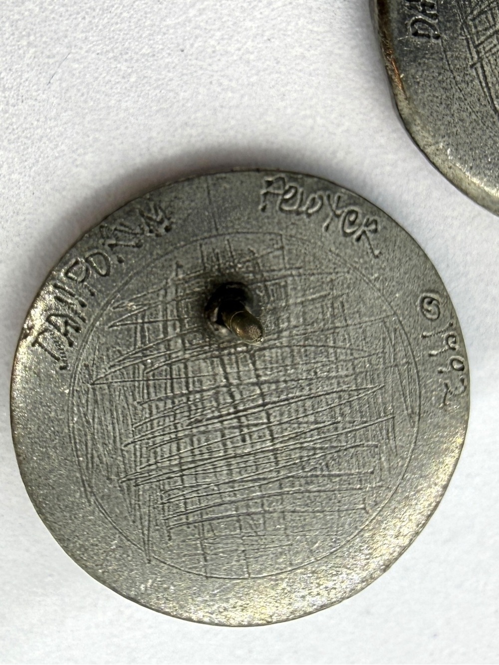 Signed Danforth Pewter 1992 Sun & Moon Celestial Scatter Pin Set USA - Picture 4 of 8